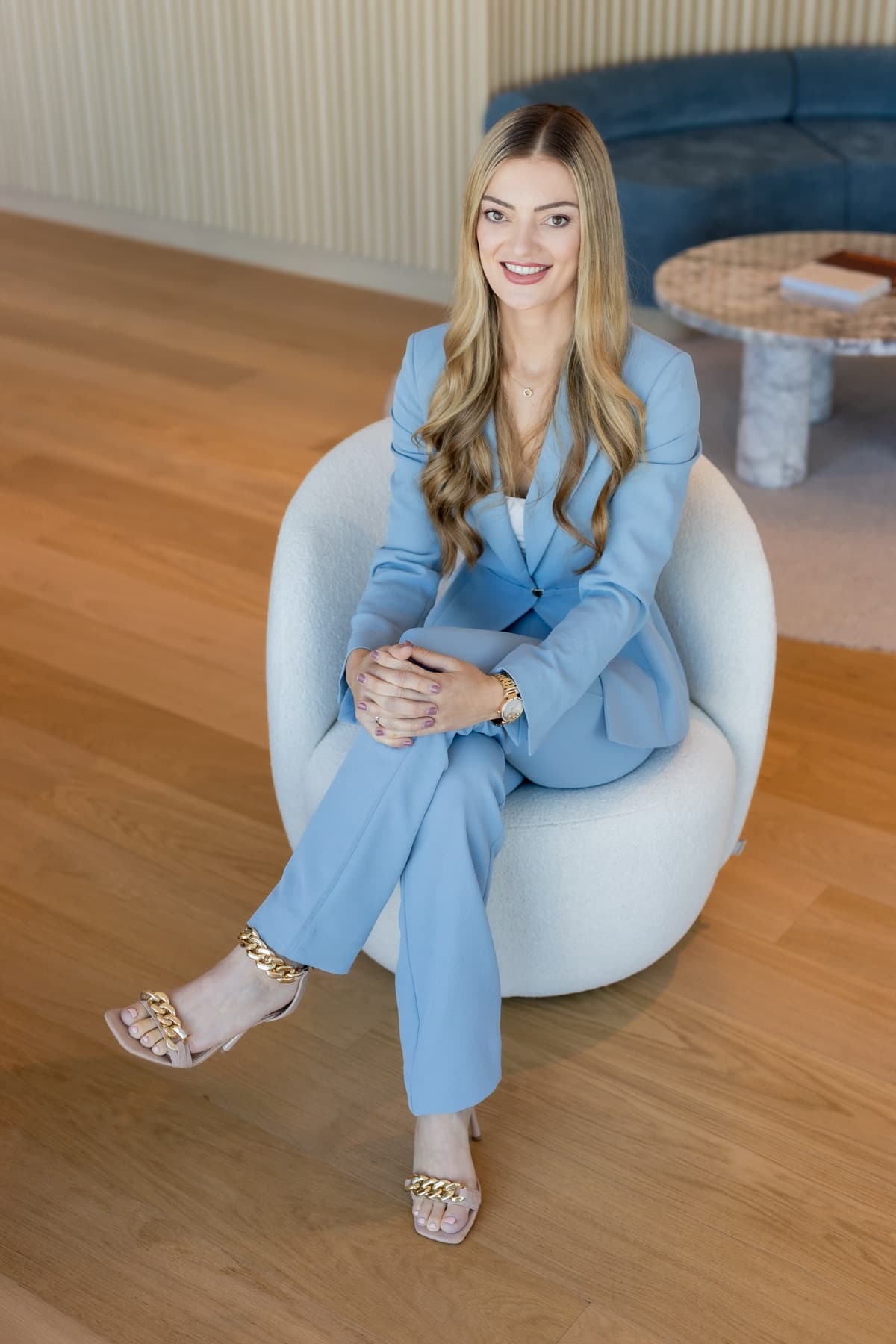 Rebecca Tickner advising a first home buyer